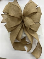 Number 9
Burlap Wreath Bow
How To Make This Bow