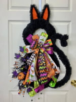 Number 23
Instructional Video
Halloween Bow Using Pro Bow The Hand
Video - 1 Loop 1 Tail Halloween Wreath Bow
Bow Recipe
Row C
Center Finger - 1 Wrap
Finger 1,2,3,4,5,6 - One Wrap Right and Left
Each Finger Has One Ribbon