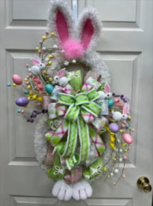 Easter Bunny Wreath Series