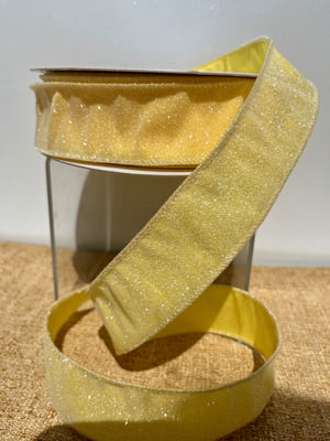 Fizzle Yellow Ribbon - 1.5" x 25 Yards