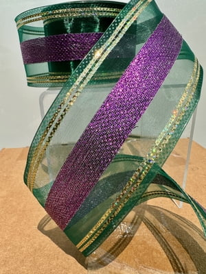 Mardi Gras ribbon by the yard – Nadia's Crafty Corner