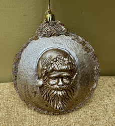 Santa Face Ornament - 4