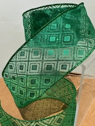 Emerald Green Ribbon - 2.5" x 10 Yards