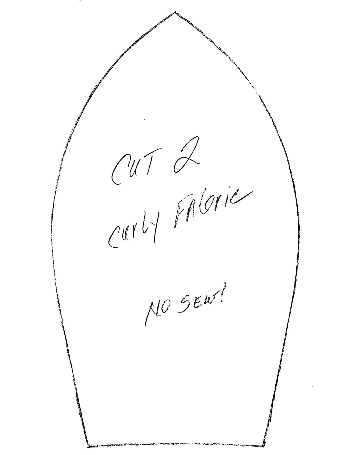 No Sew Rabbit - 4 Patterns | ProBowTheHand.com